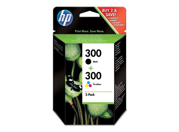 Blekk HP CN637EE 300 sort + frg 